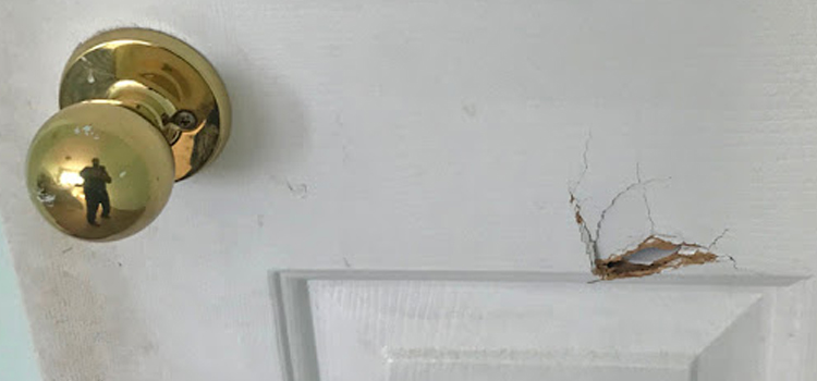 interior door hole repair Chino Hills